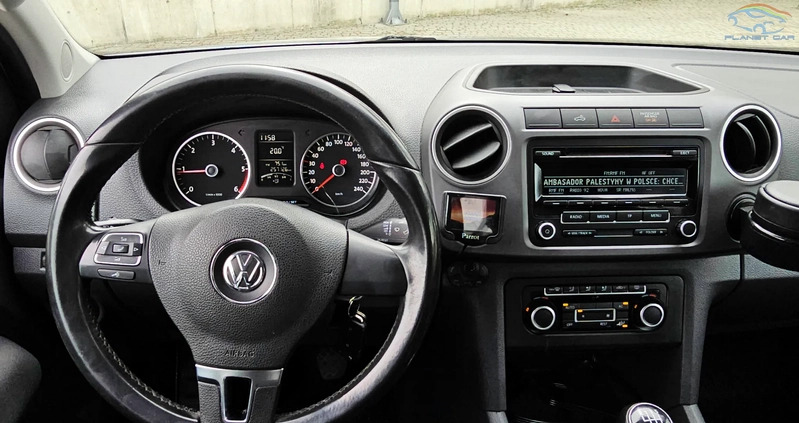 Volkswagen Amarok cena 54900 przebieg: 257000, rok produkcji 2011 z Bobowa małe 379